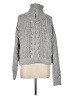 Elan Gray Turtleneck Sweater Size M - photo 1