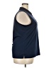 Port Authority 100% Polyester Blue Sleeveless Blouse Size XXL - photo 4