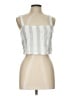 Madewell Silver Sleeveless Blouse Size L - photo 1