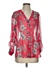 Kut from the Kloth 100% Polyester Red 3/4 Sleeve Blouse Size S - photo 1
