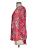 Kut from the Kloth 100% Polyester Red 3/4 Sleeve Blouse Size S - photo 5