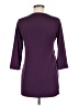 La Clef Purple 3/4 Sleeve Top Size M - photo 2