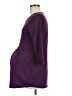 La Clef Purple 3/4 Sleeve Top Size M - photo 5