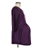 La Clef Purple 3/4 Sleeve Top Size M - photo 4