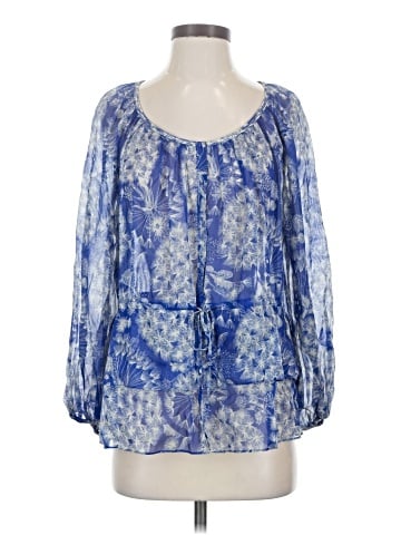 Rebecca Taylor 3/4 Sleeve Silk Top (view 1)