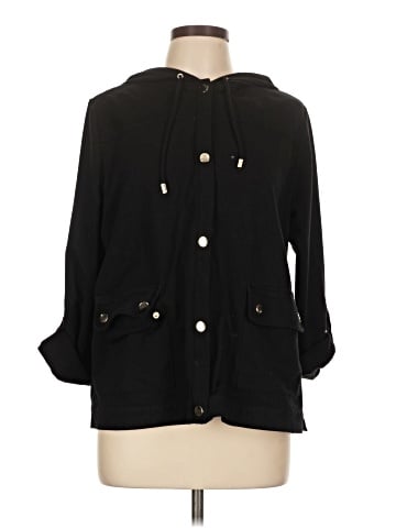 Zenergy by Chico's Zip Up Hoodie (view 1)