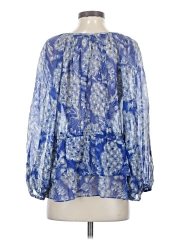 Rebecca Taylor 3/4 Sleeve Silk Top (view 2)