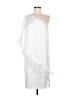 Aidan Mattox 100% Polyester Solid White Cocktail Dress Size 6 - photo 1