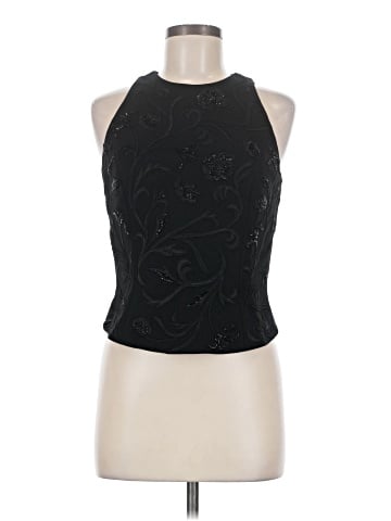 Carmen Marc Valvo Sleeveless Blouse (view 1)