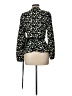 Karen Millen 100% Polyester Black Long Sleeve Blouse Size 10 - photo 2