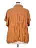 Lane Bryant Brown Short Sleeve Blouse Size 20 - photo 2
