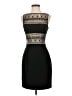 Cache Graphic Black Cocktail Dress Size 2 - photo 1