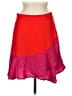 Summersalt 100% Polyester Color Block Red Casual Skirt Size M - photo 1