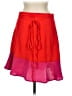Summersalt 100% Polyester Color Block Red Casual Skirt Size M - photo 2