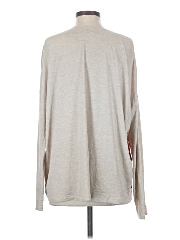 CAbi Long Sleeve Silk Top (view 2)