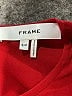 FRAME Red Long Sleeve Top Size S - photo 7