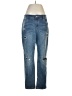 Inc Denim Hearts Blue Jeans Size 6 - photo 1