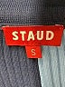 STAUD Blue Short Sleeve Turtleneck Size S - photo 7