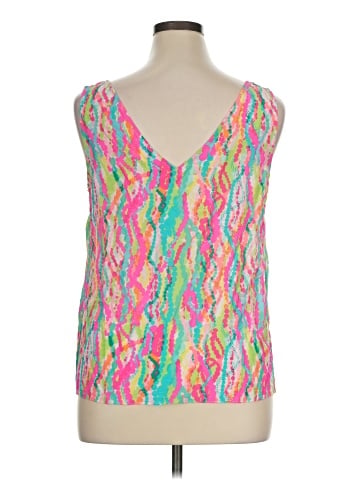 Lilly Pulitzer Sleeveless Silk Top (view 2)