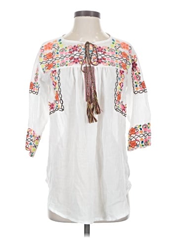 MISA Los Angeles 3/4 Sleeve Blouse (view 1)