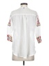 MISA Los Angeles Floral Aztec Or Tribal Print White 3/4 Sleeve Blouse Size XS - photo 2
