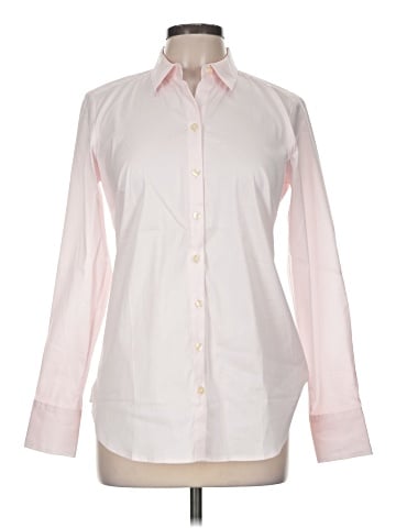 Ann Taylor Long Sleeve Button-Down Shirt (view 1)