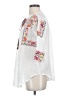 MISA Los Angeles Floral Aztec Or Tribal Print White 3/4 Sleeve Blouse Size XS - photo 5