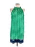Mud Pie Print Green Casual Dress Size M - photo 1