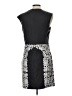 Tibi 100% Silk Graphic Gray Cocktail Dress Size 10 - photo 2