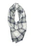 Unbranded Plaid Blue Scarf One size - photo 1