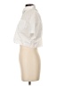 Zara 100% Cotton Ivory Short Sleeve Blouse Size S - photo 5