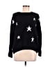 Vince Camuto Stars Black Pullover Sweater Size M - photo 1