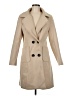 Assorted Brands 100% Polyester Tan Trenchcoat Size M - photo 1