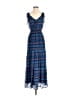 Aryn K. 100% Polyester Blue Casual Dress Size XS - photo 1