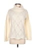 B. Moss Ivory Turtleneck Sweater Size M - photo 1