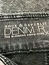 Rock & Republic Chevron-herringbone Gray Jeans Size 10 - photo 7