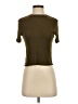 Zara Brown Short Sleeve Turtleneck Size S - photo 1