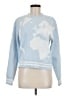 Rag & Bone Print Blue Pullover Sweater Size M - photo 1