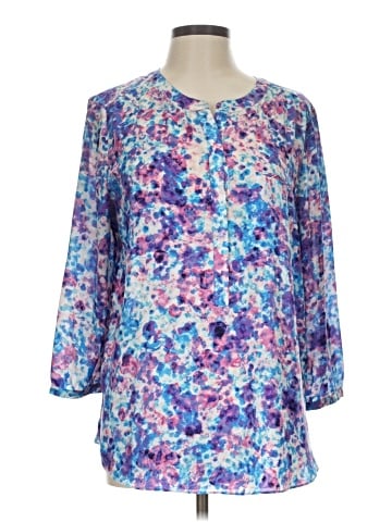 NYDJ 3/4 Sleeve Blouse (view 1)