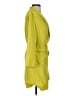 Zara 100% Polyester Yellow Blazer Size S - photo 4