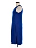 JM Studio Solid Blue Casual Dress Size M - photo 5