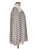 NYDJ 100% Polyester Chevron-herringbone Ivory Long Sleeve Blouse Size L - photo 4