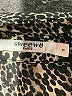 Sweewe 100% Polyester Animal Print Black Long Sleeve Blouse Size S - photo 7