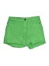 Noisy May Solid Green Shorts Size L - photo 1