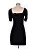 Club Monaco 100% Polyester Solid Black Cocktail Dress Size S - photo 2