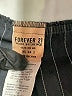 Forever 21 x SHEIN Stripes Gray Dress Pants Size 2 - photo 7