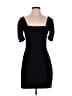 Club Monaco 100% Polyester Solid Black Cocktail Dress Size S - photo 1