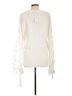 French Connection Solid White Ivory Pullover Sweater Size L - photo 2