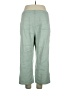 NYDJ Green Linen Pants Size 12 - photo 2