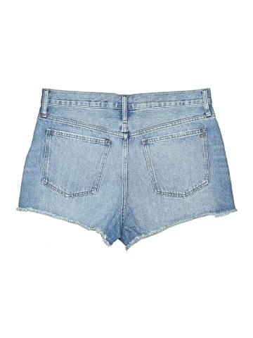 Madewell Relaxed Denim Shorts in Homecrest Wash: Ripped Edition (view 2)